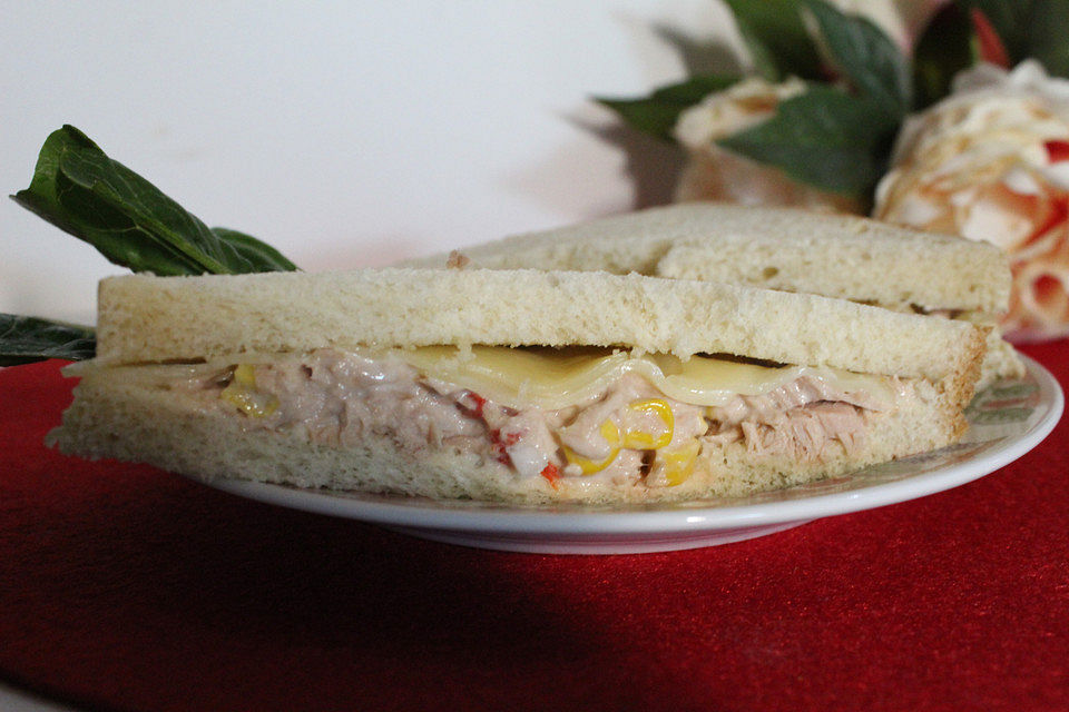 Thunfisch - Käse - Sandwich