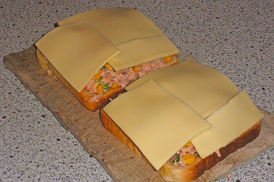 Thunfisch - Käse - Sandwich