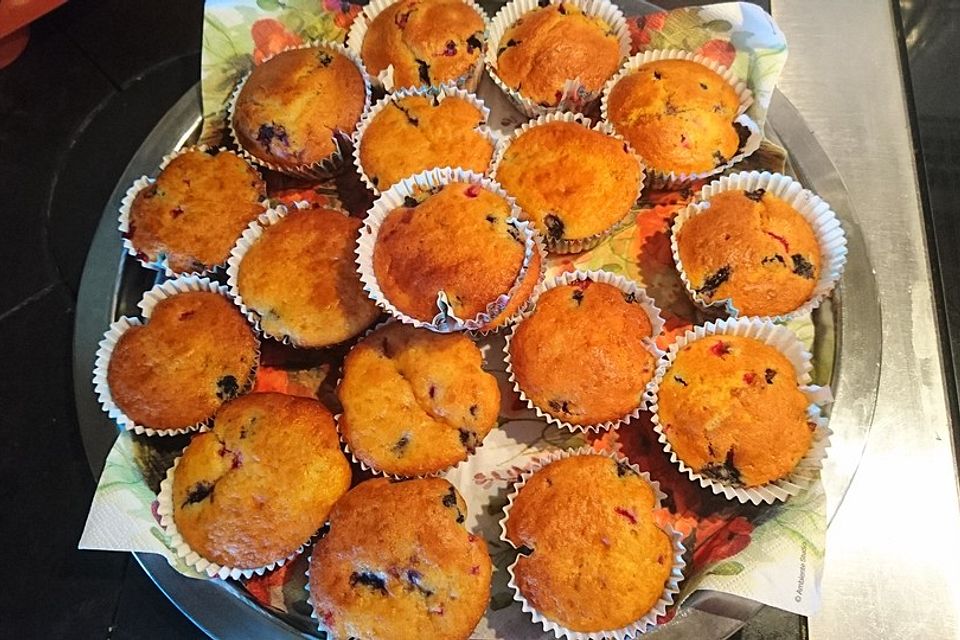 Blaubeermuffins