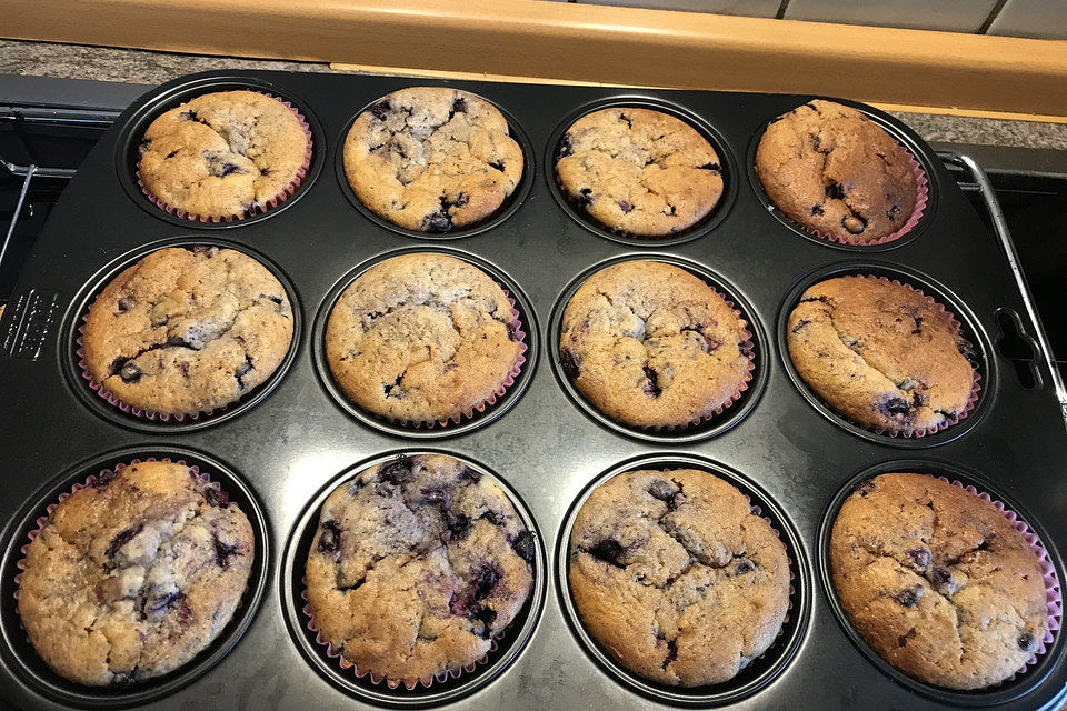 Blaubeermuffins