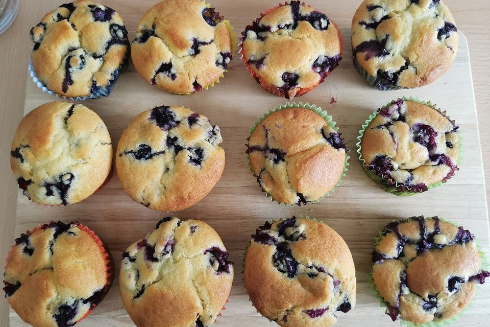 Blaubeermuffins