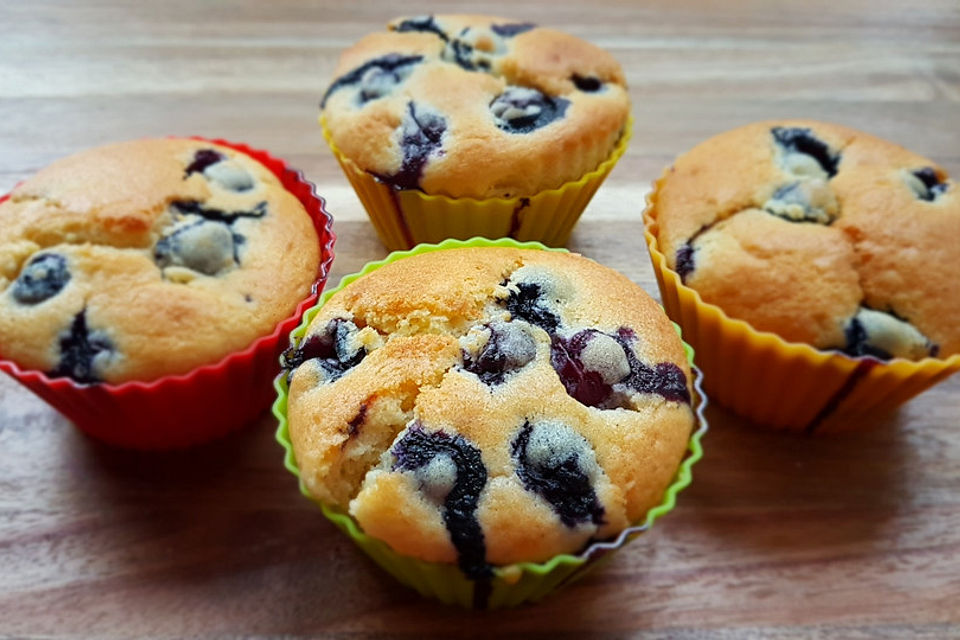 Blaubeermuffins