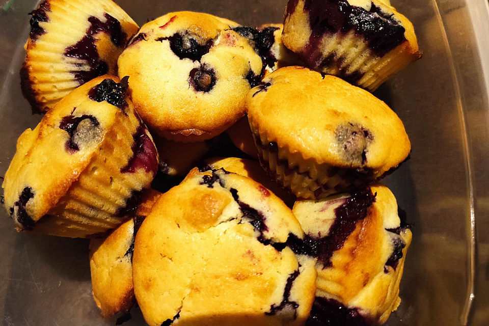 Blaubeermuffins