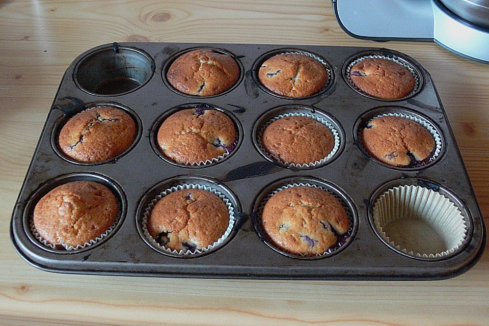 Blaubeermuffins