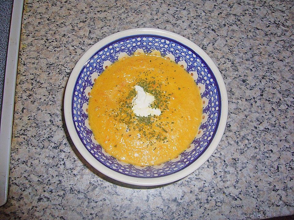 Paprika - Möhrensuppe von Lisa-Simpson| Chefkoch