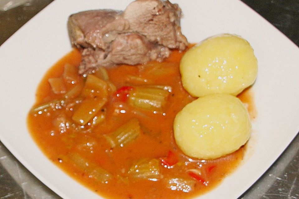 Truthahn - Rollbraten mit Zimt und Sellerie