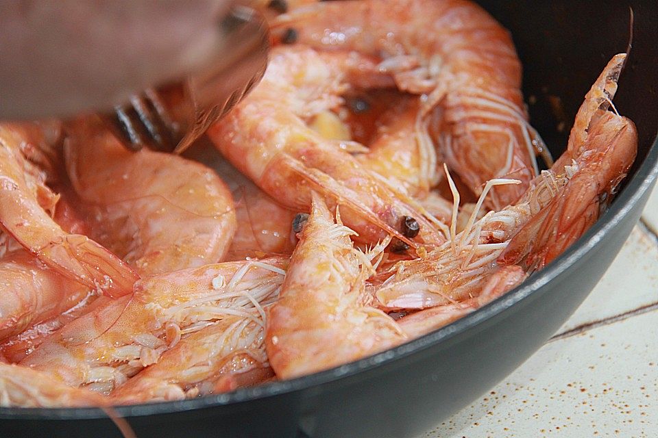 Spaghetti con Gamberi e Pesce Spada