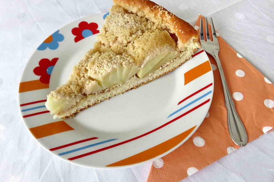 Apfel - Streusel - Kuchen