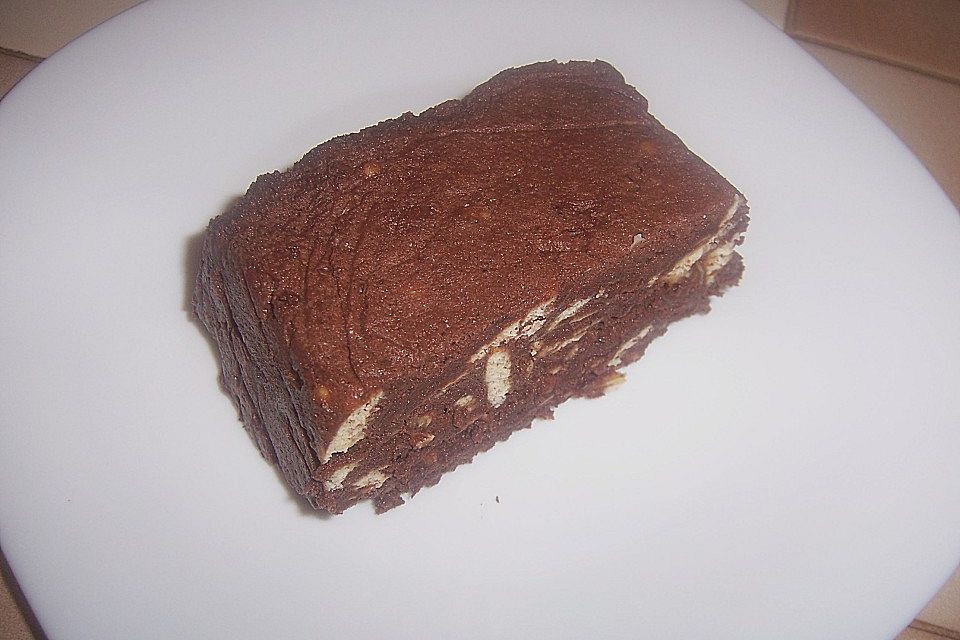 Eisgekühlter Schokoladenkuchen