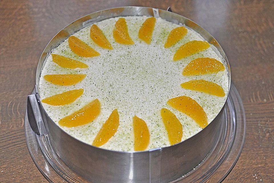 Orangen - Cremetorte