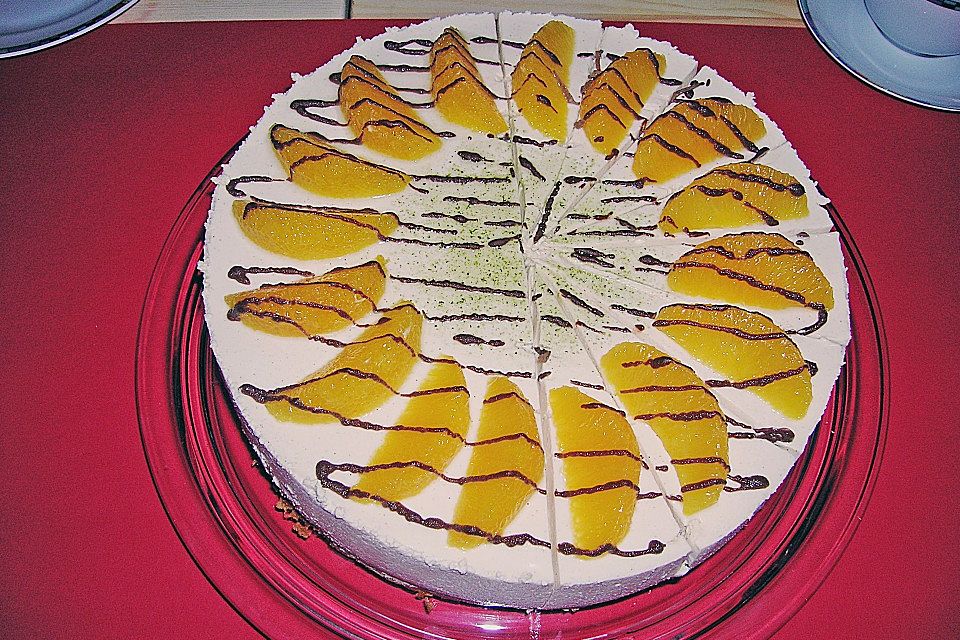 Orangen - Cremetorte