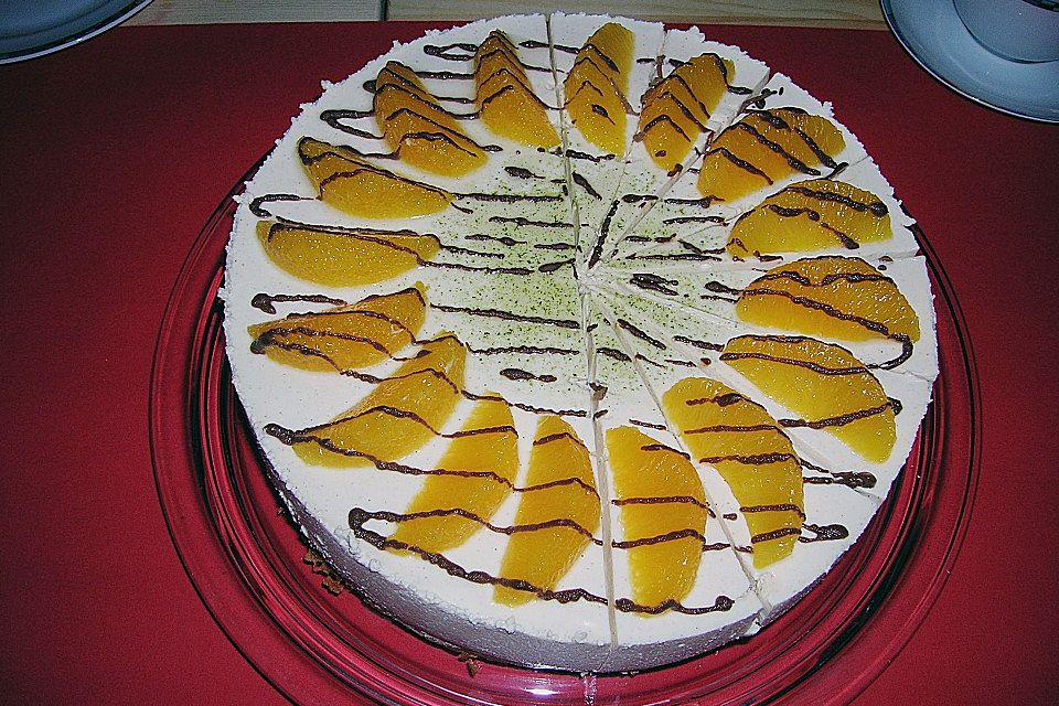 Orangen - Cremetorte