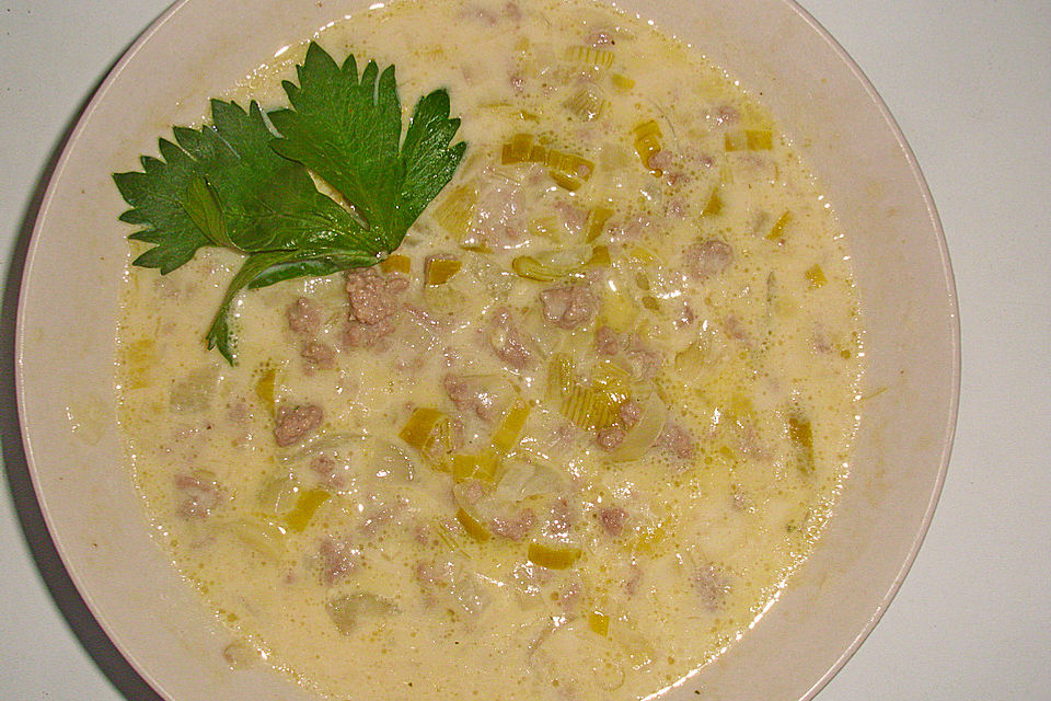 Käse - Hack - Suppe