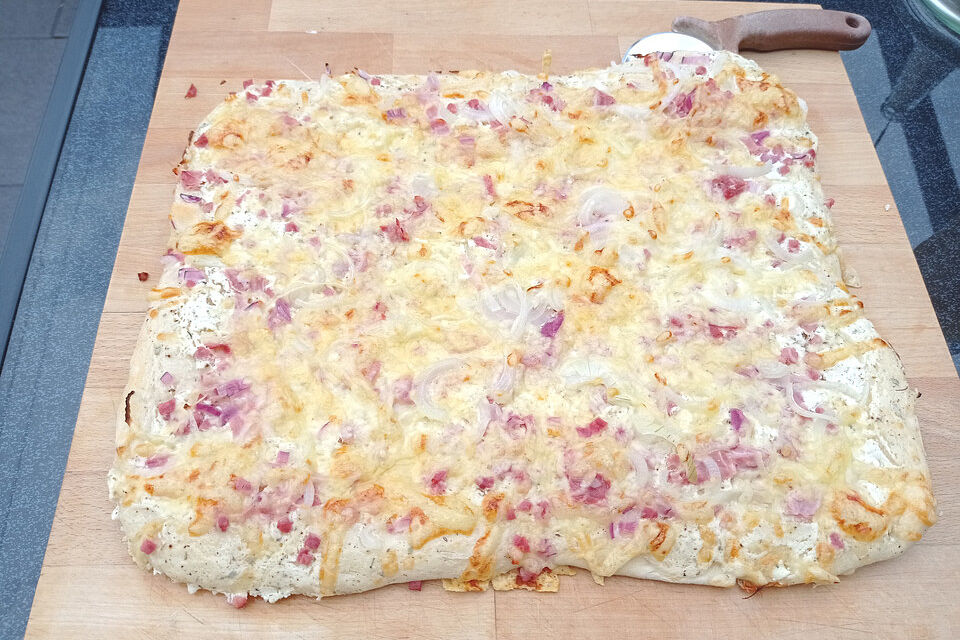 Flammkuchen amerikanische  Art