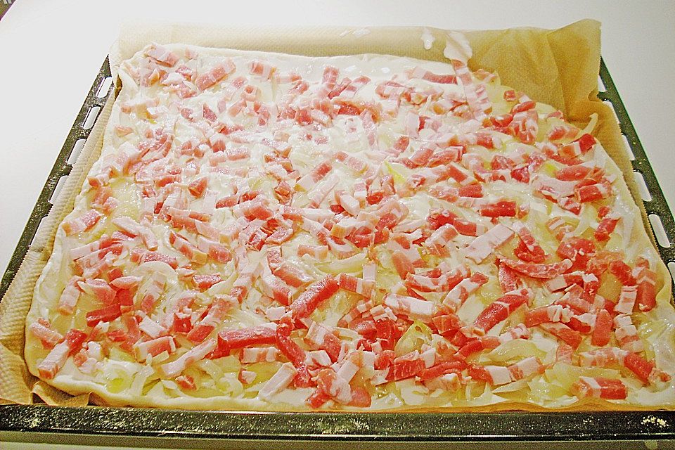 Flammkuchen amerikanische  Art