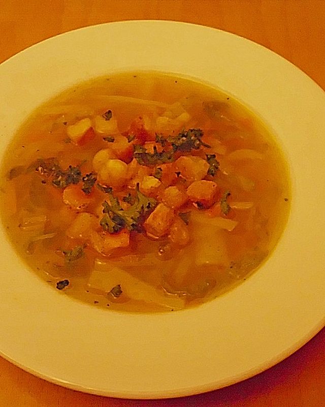 Feine Holsteiner Julienne - Suppe