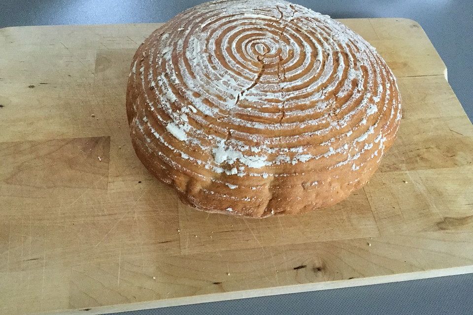 Kartoffel - Rosenbrötchen mit Dinkel