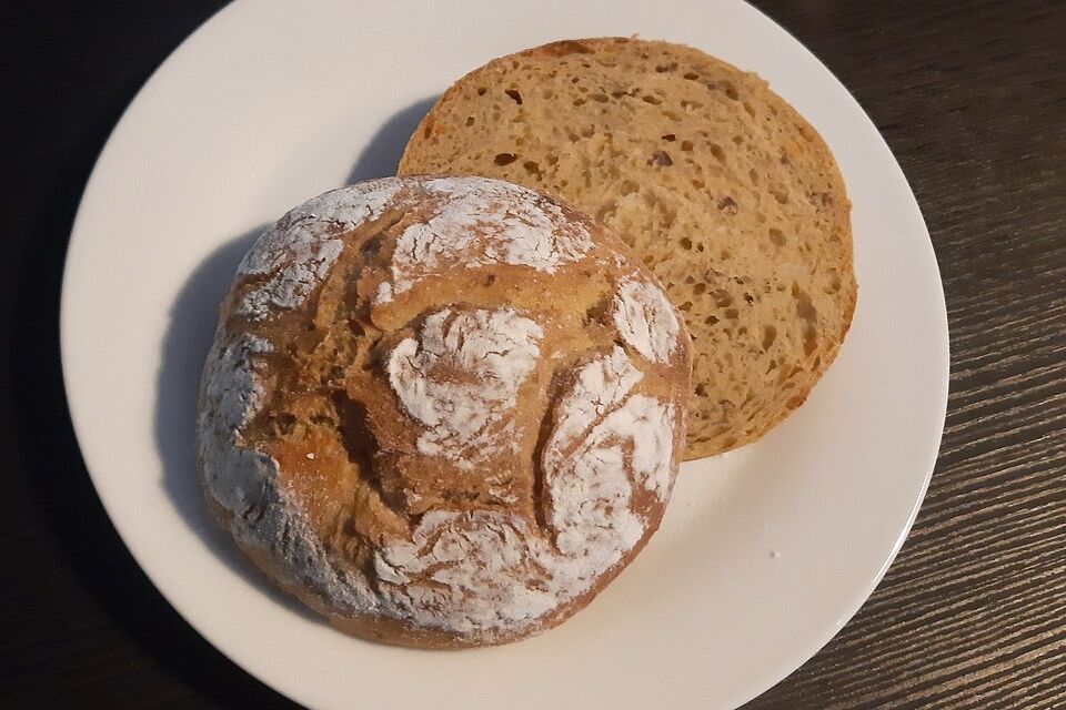 Kartoffel - Rosenbrötchen mit Dinkel