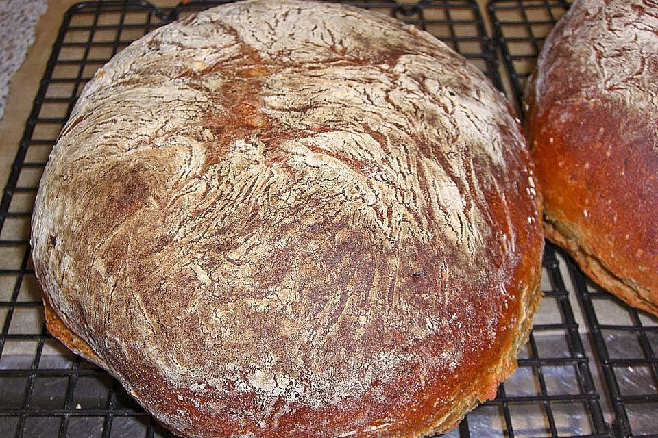 Kartoffel - Rosenbrötchen mit Dinkel