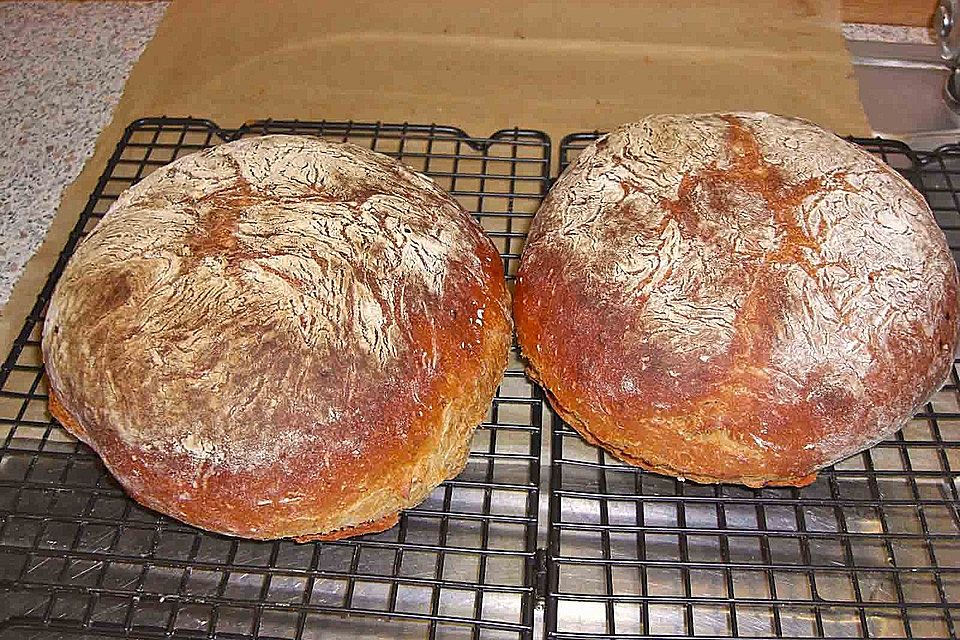 Kartoffel - Rosenbrötchen mit Dinkel