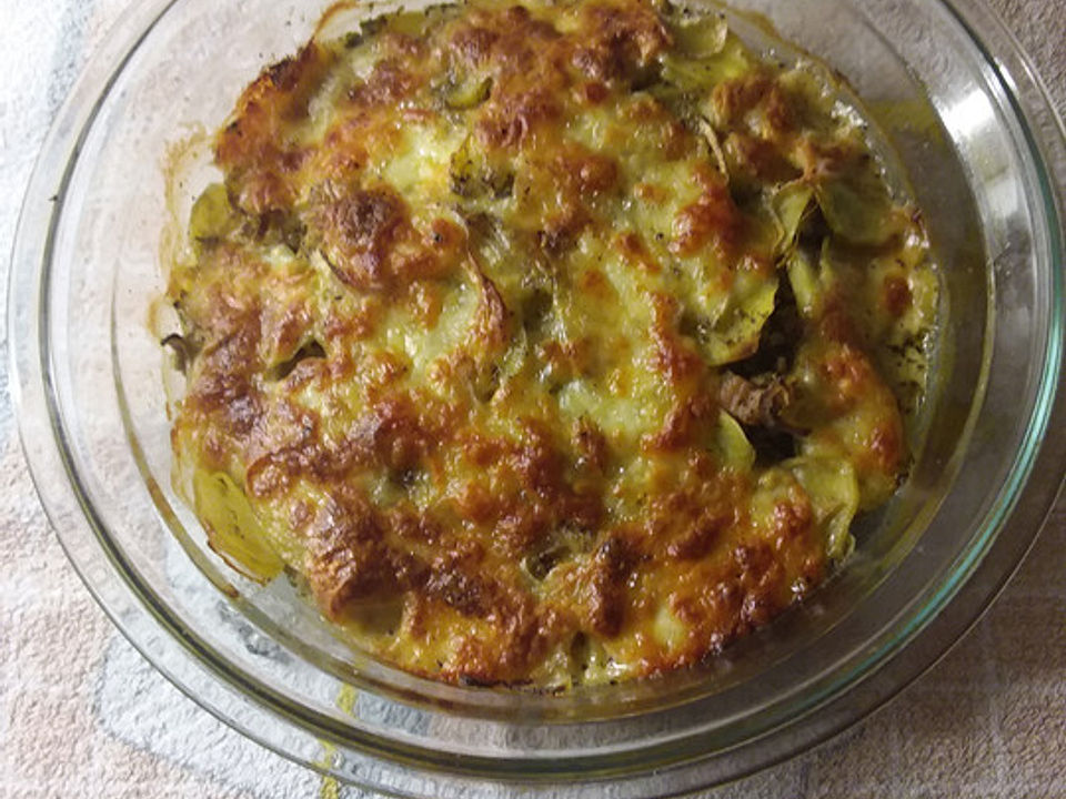 Kartoffel - Hackfleisch - Auflauf mit Mozzarella von bastelsuse| Chefkoch