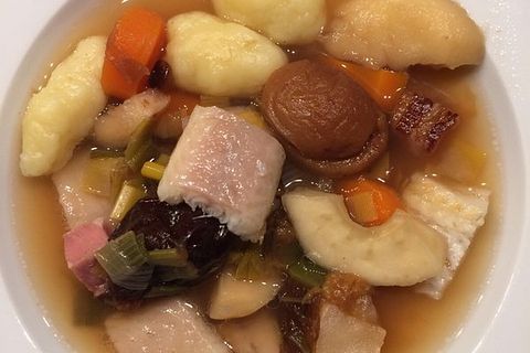 Authentische Hamburger Aalsuppe von Fiefhusener Chefkoch