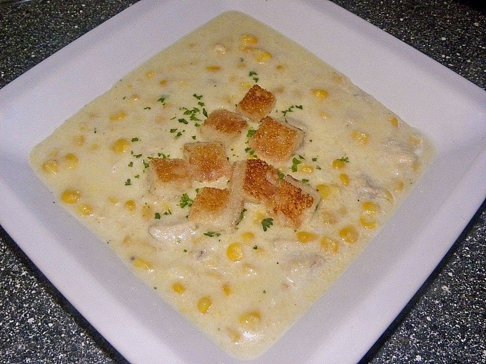 Maissuppe mit Huhn von Merceile| Chefkoch