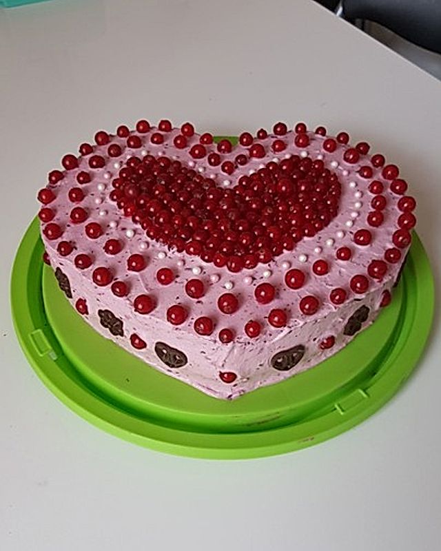 Erdbeer - Quark - Sahne - Torte