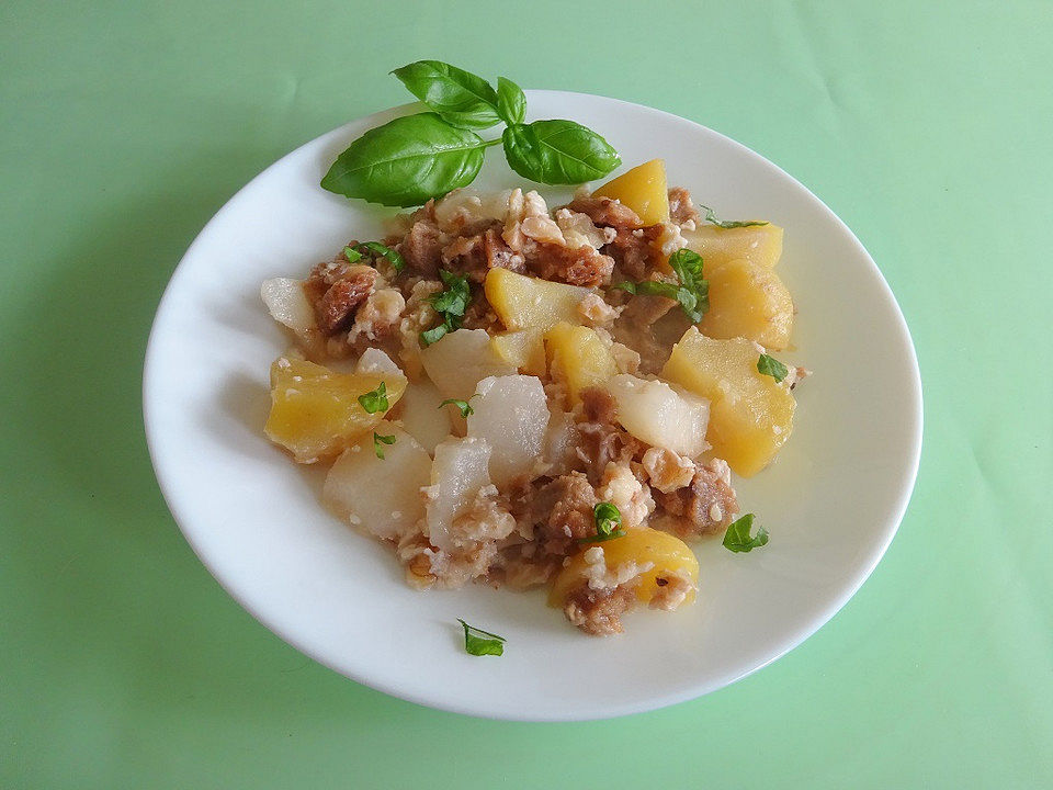 Kartoffel - Birnen Salat von cckone| Chefkoch