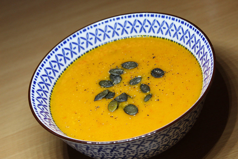 Kürbis - Paprika - Suppe