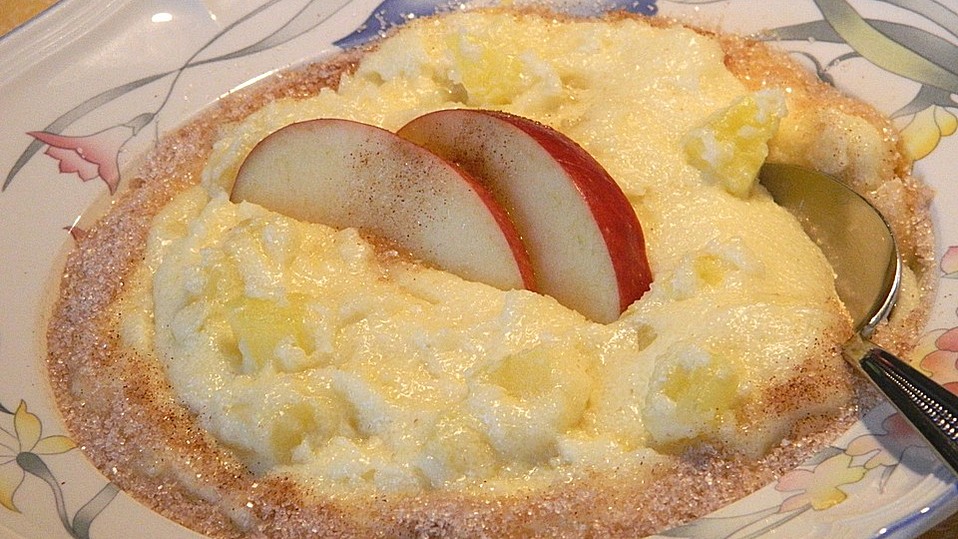 Apfel - Vanille Grießbrei von DieChefköchin