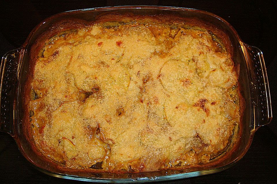 Kartoffel - Pilz - Gratin