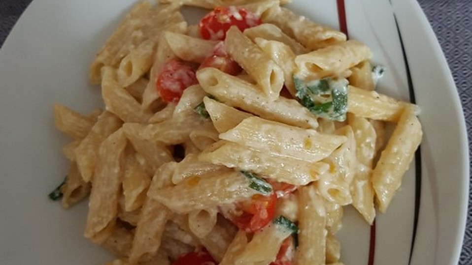 Penne mit Feta - Tomaten - Sauce von peppers07 Penne mit Feta - Tomaten - Sauce von peppers07