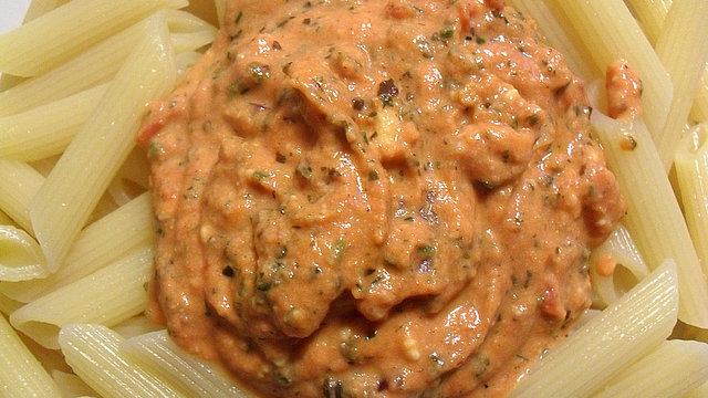 Penne mit Feta - Tomaten - Sauce von peppers07 Penne mit Feta - Tomaten - Sauce von peppers07