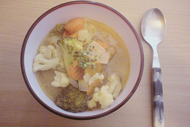 Einfache Gemüsesuppe| Chefkoch