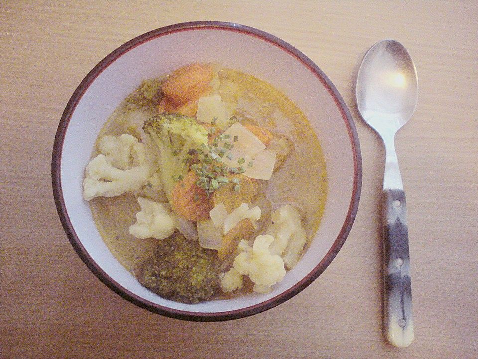 Einfache Gemüsesuppe| Chefkoch