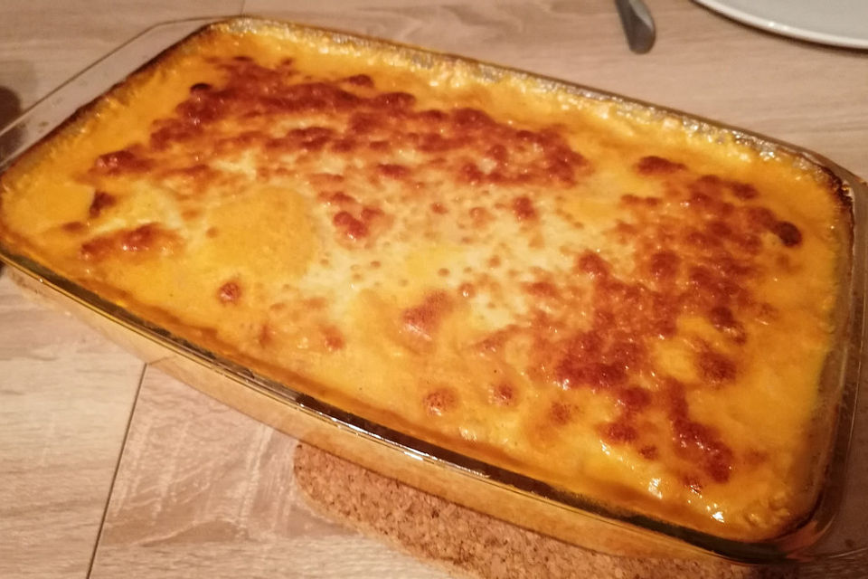 Süßkartoffelgratin