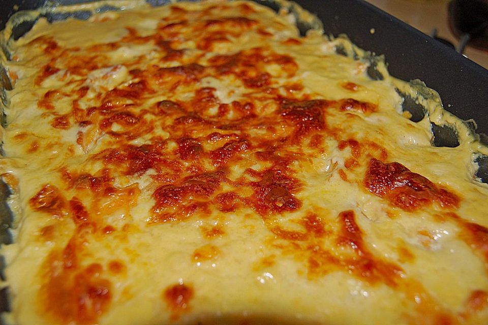 Süßkartoffelgratin