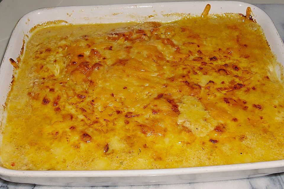 Süßkartoffelgratin