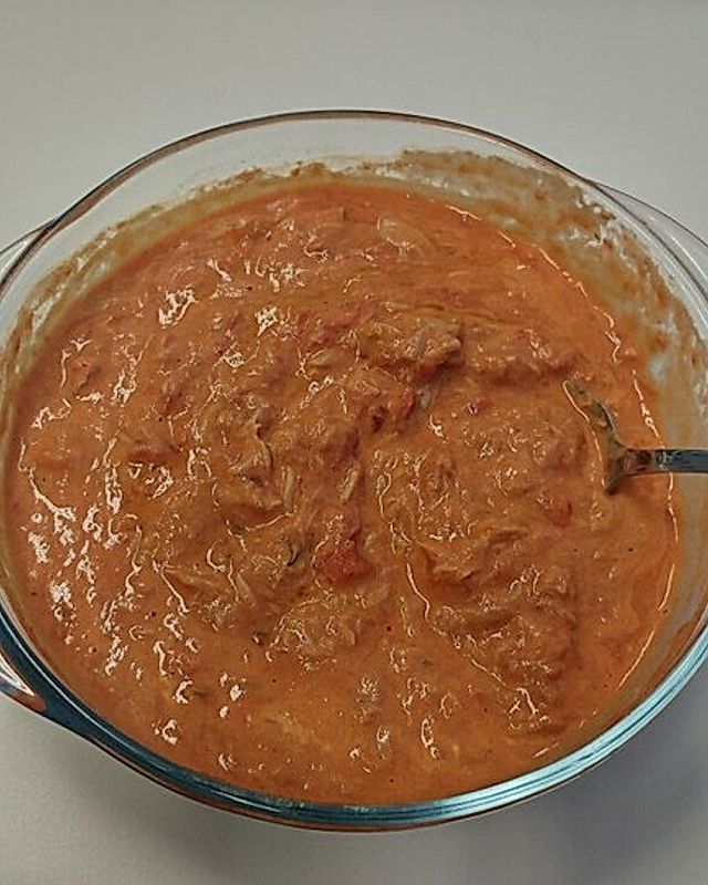Super schnelle Tomaten - Thunfisch - Suppe
