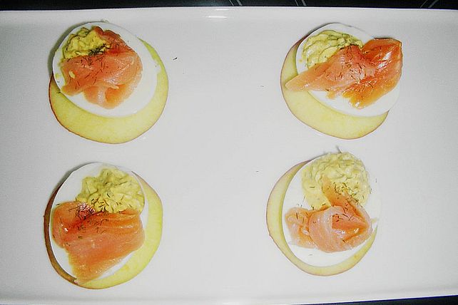 Eier mit Lachs von Tryumph800| Chefkoch