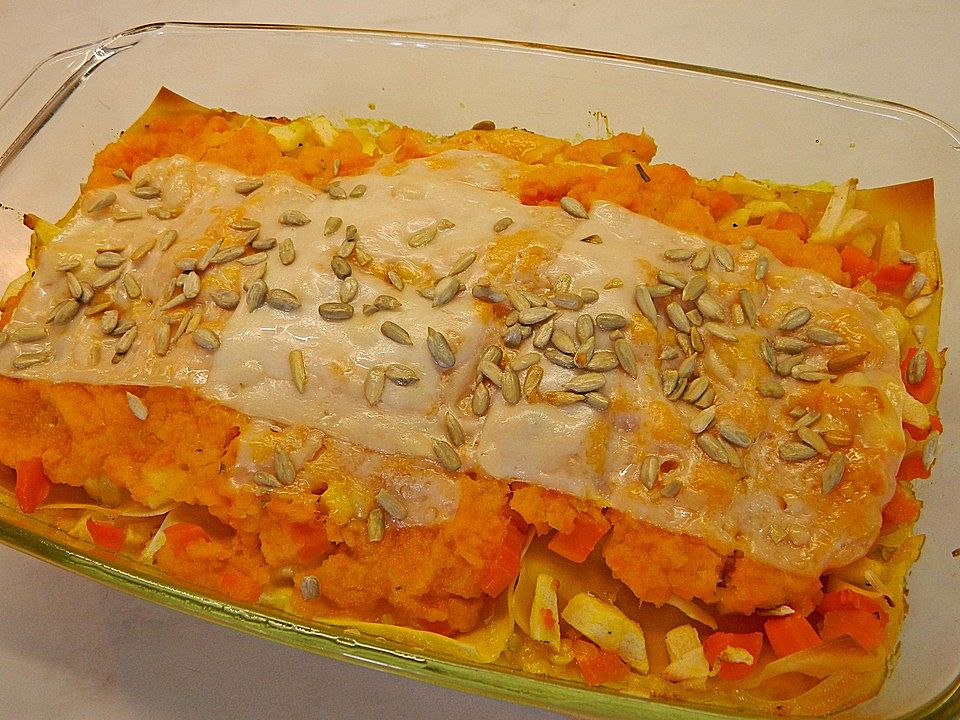 Karotten - Apfel - Lasagne von plumbum| Chefkoch