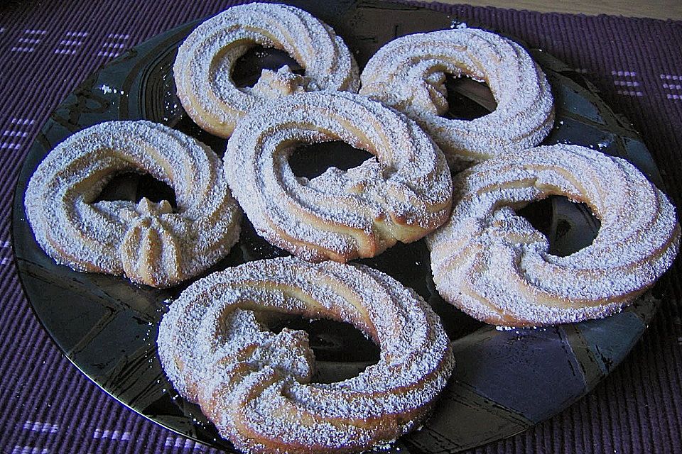 Spritzgebäck - Linzer Kipferl