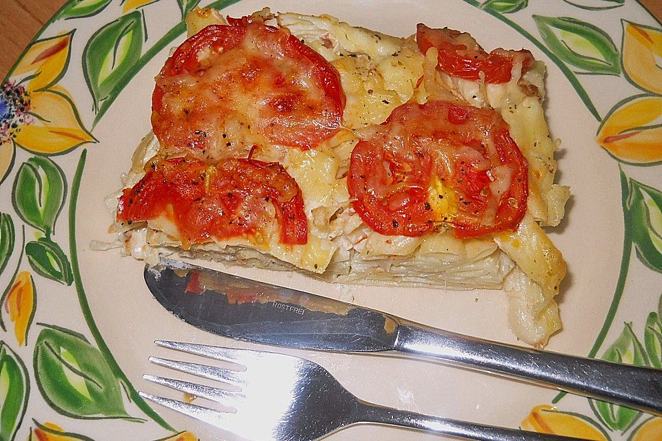 Makkaroniauflauf Elsässer Art