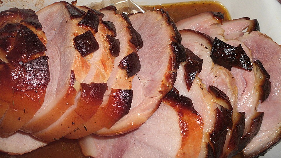 Spanferkel - Rollbraten mit Biersoße und Klößen von gs_pe