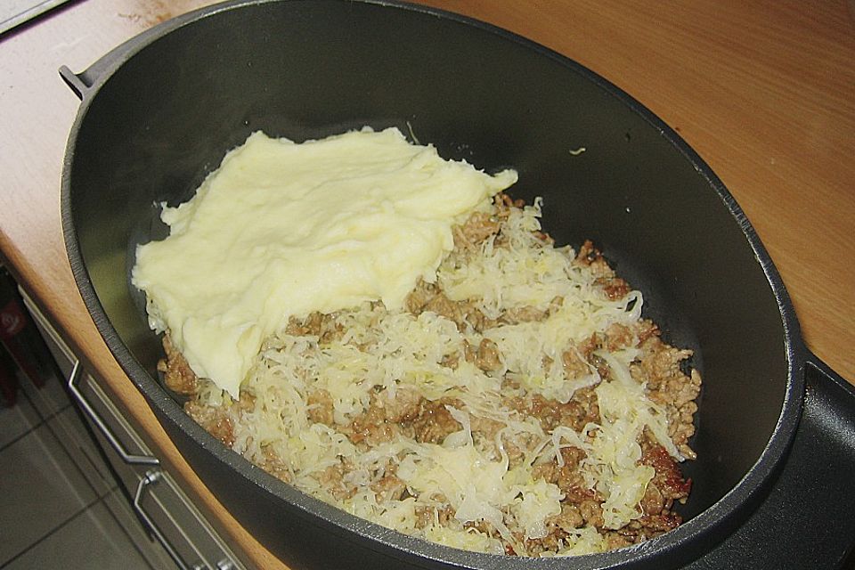 Sauerkrautauflauf