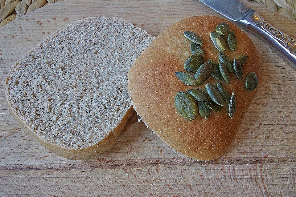 "Halbkorn" - Brötchen von gugel