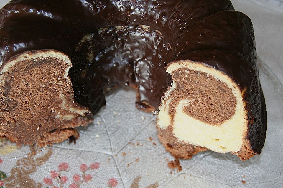 Marmor - Nutella - Kuchen