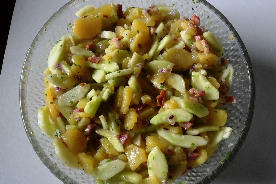 Schmorgurken-Kartoffelsalat