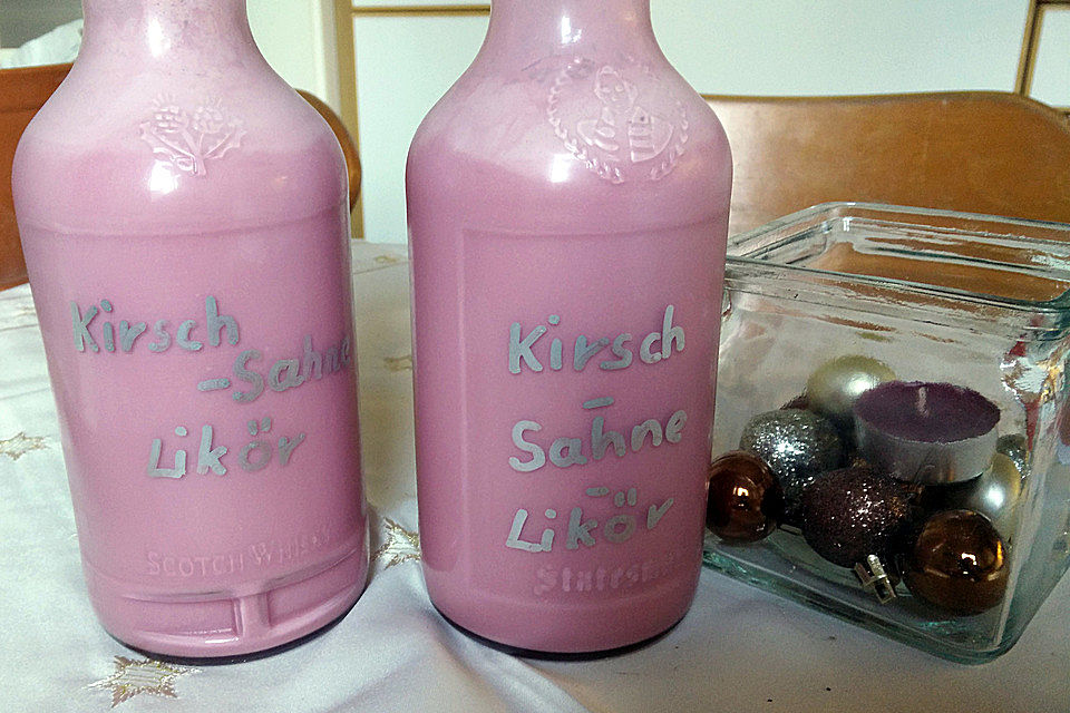 Kirsch - Sahne - Likör